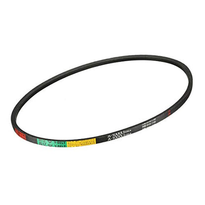 uxcell A1000 V-Belts 1000mm Inner Girth 13mm Top Width 8mm Thickness A-Section Rubber Drive Transmission Belt - size: 1000mm