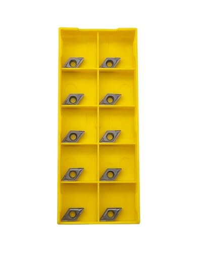 1/2"Tool Holder with DCMT21.51 Carbide Turning Inserts for Stainless Steel - size: 1/2" tool holders + DCMT21.51