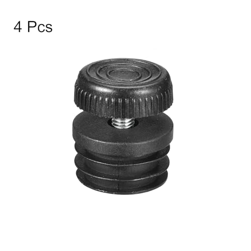 uxcell 4Pcs Inserts for with Leveling Feet,35mm/1.38" OD,M8-1.25mm Thread - size: 35mm