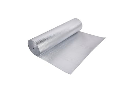 SmartSHIELD -1.5mm 48" x100ft Reflective Insulation roll 400 Sq. Ft., Foam Core Radiant Barrier, Thermal Insulation Shield - Commercial Grade - Foil / Foil - style: 48" x 100ft FOIL/FOIL