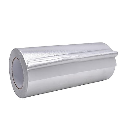 WOD Aluminum Foil Tape - 12 inch x 50 yd. Heat Shield Reflective Sealant Tape - Ideal for HVAC, Duct, Pipe, and Metal Insulation and Repair Home or Business Uses AFTR36 - size: 12 inch (300mm)