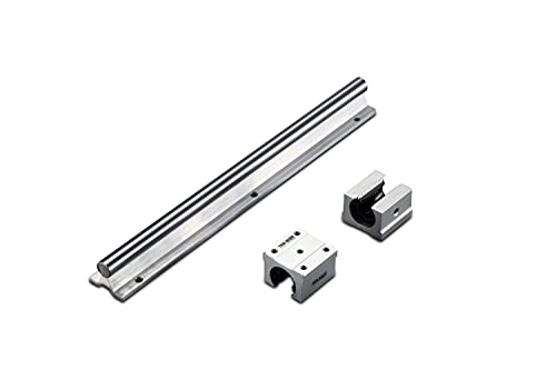 TEN-HIGH SBR35 200mm Linear Guide Rail Linear Motion Slide Rails, for CNC Machine and 3D Printer, 1pcs Rail + 2pcs SBR35UU Blocks Bearing - size: 200, style: SBR35