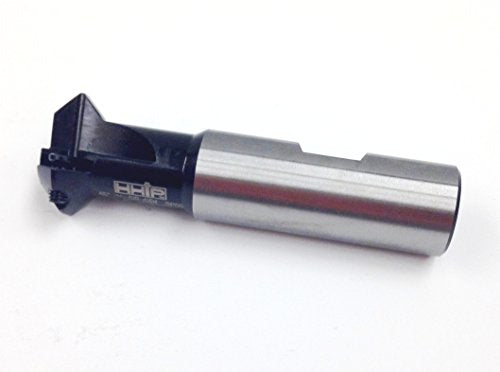 HHIP 2076-0003 45 Degree Carbide 1-1/8" X 3/4 Shank 2-Insert Indexable Chamering End Mill - size: 1-1/4"