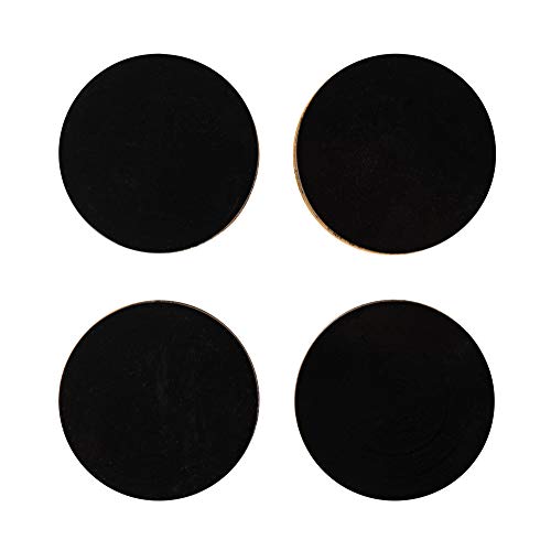 Isolate It: Sorbothane Vibration Isolation Circular Pad .25" Thick 2.25" Dia. 70 Duro with Adhesive Backing - 4 Pack