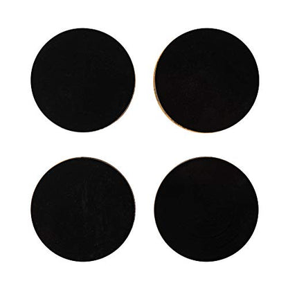 Isolate It: Sorbothane Vibration Isolation Circular Pad .25" Thick 2.25" Dia. 70 Duro with Adhesive Backing - 4 Pack