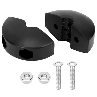 QWORK Ball Stopper, Adjustable Hose Bumper for 3/8" ID Spring Driven Air Hose Reel - for Auto Rewind Retractable Systems