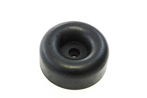 Red Hound Auto 3 Rubber Bumpers for Trailer Compatible with Ramp Door Truck 2.5 Inches Round Replacement Cargo Stop