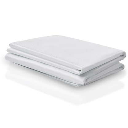 Fiberglass Cloth, 50 Inch x 6 Feet, 6 Oz E-Glass Plain Weave Glass Fiber forBoat Plane Auto Surfboard Tub Pool Repair (White, 2 Yard) - size: 2 Yard