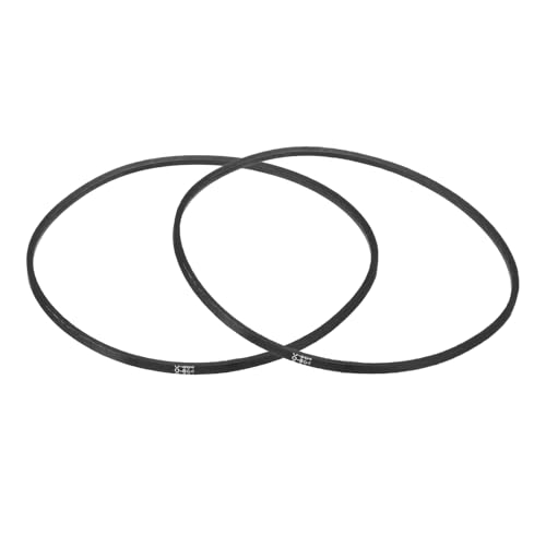 uxcell 2Pcs O-864 O Type V-Belt 864mm/34 Inner Length x 0.39" Width x 0.24" Height, O-Type Closed-Loop Rubber Transmission Belt - size: O-864
