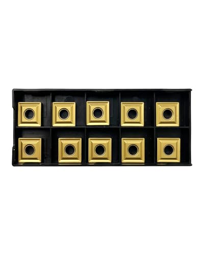 10Pcs SNMG432 SNMG120408 Carbide Turning Inserts - size: SNMG432 SNMG120408 10pcs