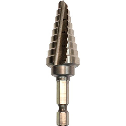 Makita 711493-A High Speed Steel Step Drill Bit, 1/4-to-3/4-Inch - size: 1/4-to-3/4-Inch