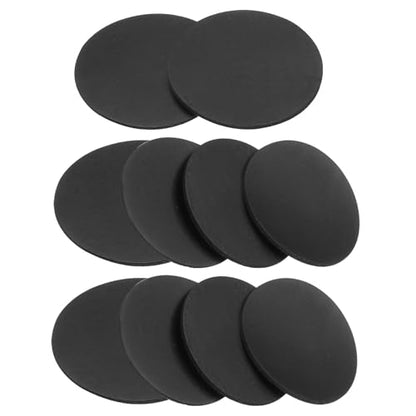 PATIKIL Rubber Solid Discs Washers 28mm OD x 1mm Thick 10 PCS - size: 28mm x 1mm
