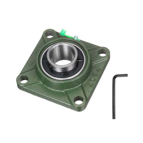 uxcell UCF207-23 Pillow Block Bearings,1-7/16 inch Bore(ABEC3) - size: UCF207-23 (1-7/16 inch)