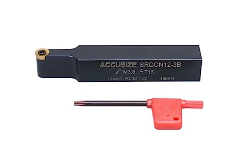 Accusize SRDCN12-3B Indexable Tool Holder, 3/4 x 4-1/2 in, 2376-0012 - size: 3/4 x 4-1/2 in
