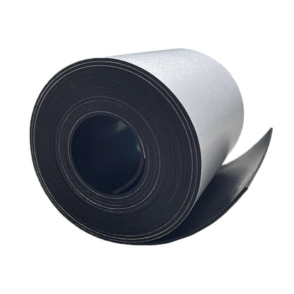 Adhesive Rubber Strips 1/16 (.062)" Thick X 4" Wide X 10'Long - size: 4"X10'X1/16", style: With Adhesive
