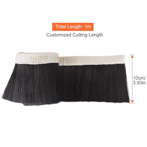 100mm Dust Shoe Brush, STARVAST CNC Vacuum Brush for Vacuum Cleaner Engraving Machine Dust Cover Work on CNC Router Spindle Motor - size: 100mm CNC Vacuum Dust Brush