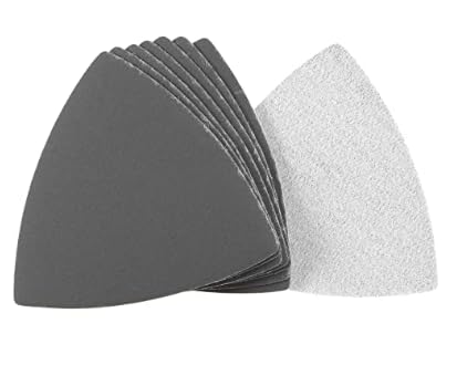 Silicon Carbide Triangular Sandpaper fit 3-1/2" Oscillating Multi-Tool Use 800Grit 8pcs - style: 800 Grit 8pcs