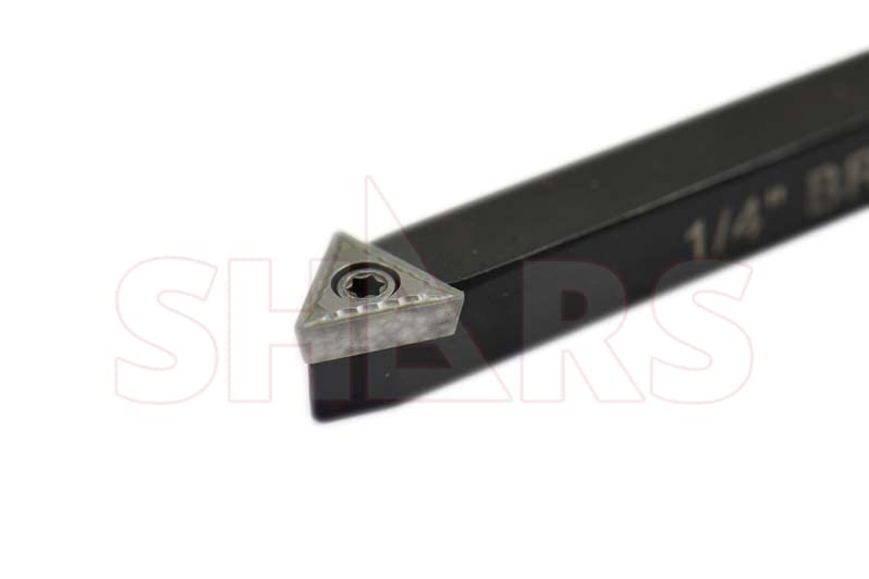 Shars (5 Pcs) 1/4" Indexable Carbide Turning Tool Set 404-1039 P] - size: 1/4" 404-1039