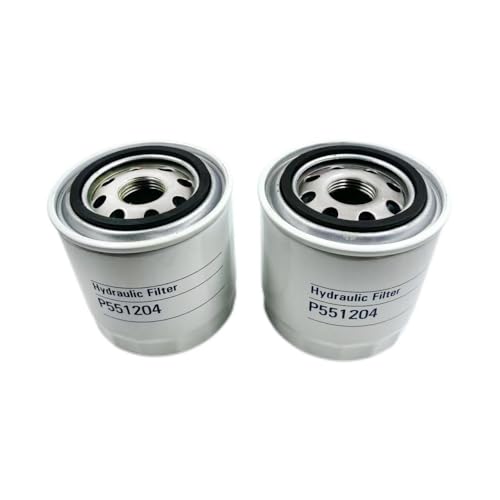 Spin-On Hydraulic Filter P551204 Compatible With Bad Boy 063-8014-0 with Toro 67-8110 with Scag 48462-01 48452-01 Fleetguard HF6120 Mahindra 005556039R91 063801400