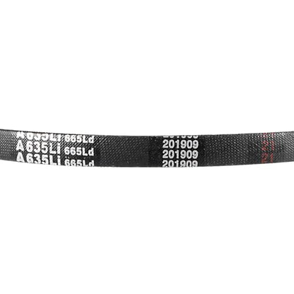uxcell A635 V-Belts 635mm Inner Girth 13mm Top Width 8mm Thickness A-Section Rubber Drive Transmission Belt 2pcs - size: 25"