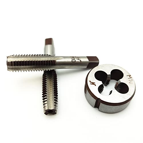 AtticZone M10 x 1.5 Metric Hand Thread Tap and Die Set, Right Hand - size: M10x1.5