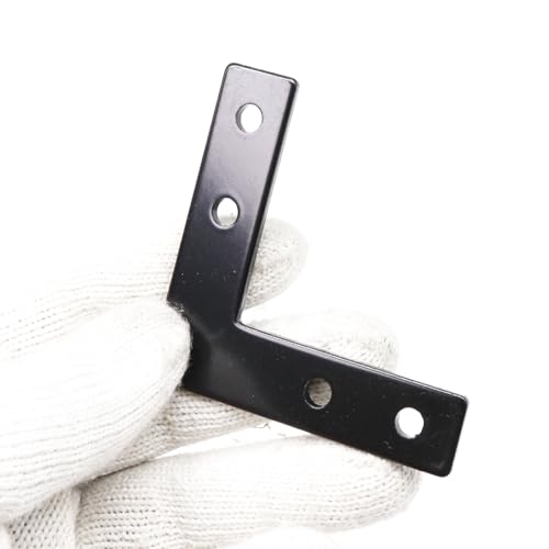 10 Set 2020 Aluminum Extrusion Profile Hardware V T Slot L Brackets - style: 10 sets L with M5