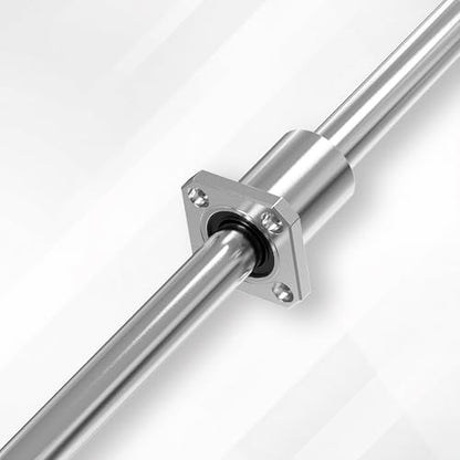 4 Pcs LMK20UU Square Flange Linear Ball Bearings, 20x32x42mm - size: LMK20UU