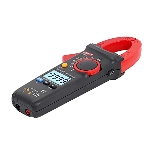UNI-T Clamp Meter UT213C AC DC Amp Meter Clamp Multimeter Tester 400A TRMS Auto Ranging 4000 Counts HVAC Voltmeter Frequency Ohmmeter Capacitor Tester Temperature Continuity Tester Diode - size: UT213C