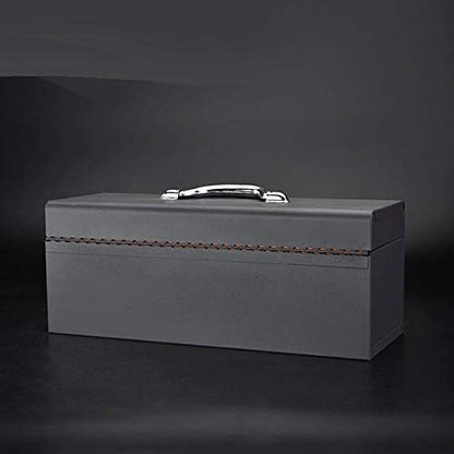 Edward Tools Metal ToolBox - Heavy Duty Portable Tool Box with Organizer Tray and Handle - Solid Metal Locking Latches - Scratch Resistant Finish (19")