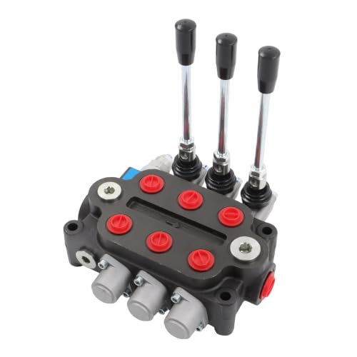 Hydraulic Directional Control 3 Spool 25GPM 3000PSI for Mall Tractors