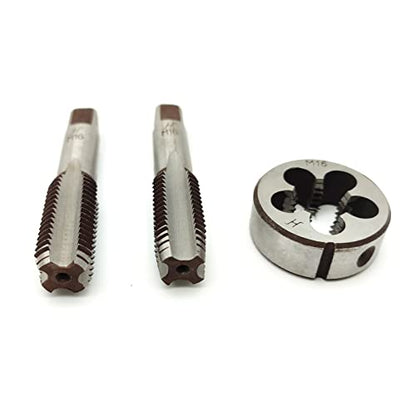 AtticZone M16 x 2.0 Metric Hand Thread Tap and Die Set, Right Hand - size: M16x2.0