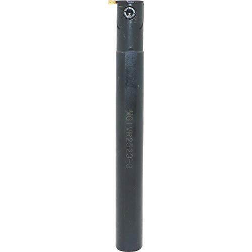 3/4" Internal Grooving Tool MGIVR2520-3 Boring Bar Lathe Turning Tool Holder 20mm Shank Grooving Cut-Off Cutter with 1PCS MGMN300 (3mm Width) Carbide Inserts for Metal CNC Machine Tools