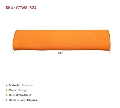 Mytee Products Yellow Polyester Web Sling Wear Pad for Rigging and Lifting Slings Protection - size: 4 - Pack, style: Cordura Tubular Sleeve (6" x 24")