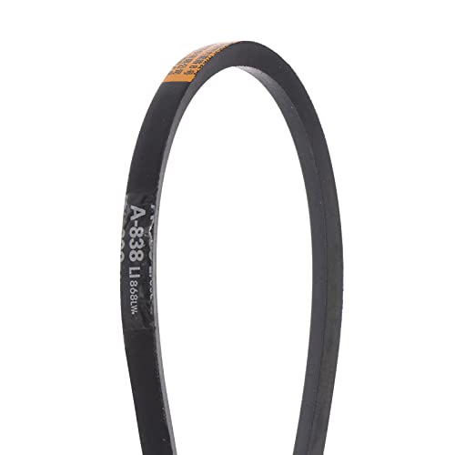 HARFINGTON A-838 V-Belts Drive Belt 838mm Inner 13mm Width 8mm Thickness Girth Rubber for Power Transmission - size: 838mm