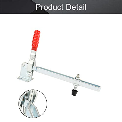 Utoolmart Hand Tool Vertical Toggle Clamp GH-101-E-20 Quick Release Clamp 180kg Holding Capacity Adjustable Toggle Clamp - size: GH-101-E-20 1pc