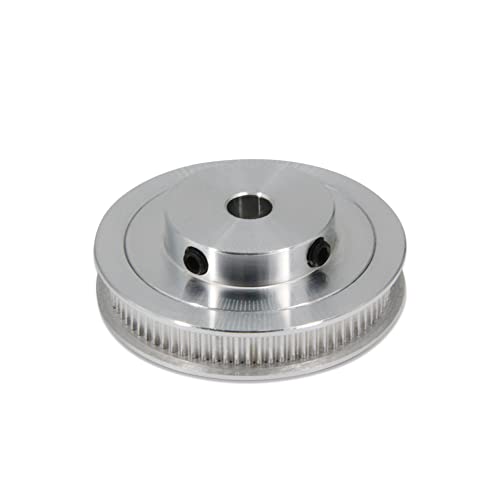 2PCS Set GT2 Synchronous Wheel 20&80 Teeth 8mm Bore Aluminum Timing Pulleys with 2PCS Length 250mm Width 6mm Belt (20-80T-8B-6) - style: 20-80T-8B-6