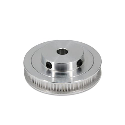 2PCS Set GT2 Synchronous Wheel 20&80 Teeth 8mm Bore Aluminum Timing Pulleys with 2PCS Length 250mm Width 6mm Belt (20-80T-8B-6) - style: 20-80T-8B-6
