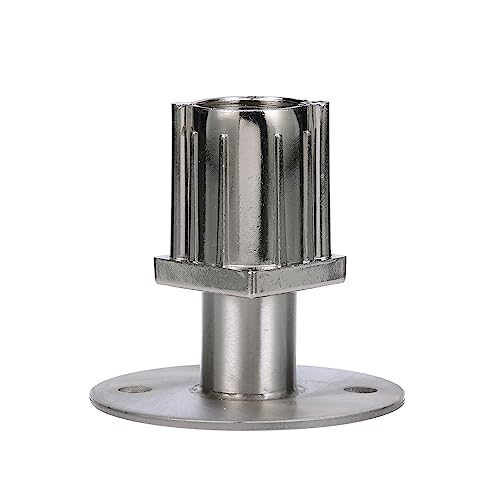 Component Hardware A14-0654-C 1-1/2" Square Adjustable Flanged Foot Insert