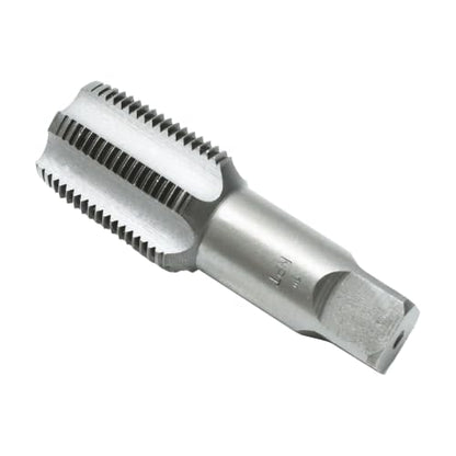 HFS(R) 1" NPT Pipe Tap – Carbon Steel Pipe Threading Tool for Industrial, Plumbing & Auto Repair, Professional DIY Thread Cutting - size: 1 Inch