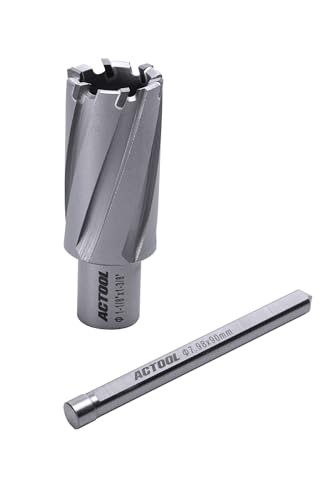 1-1/8'' Diameter x 1-3/8'' Depth of Cut Carbide Tipped TCT ANNULAR Cutter with 3/4'' Weldon Shank - size: 1-1/8'' x 1-3/8''