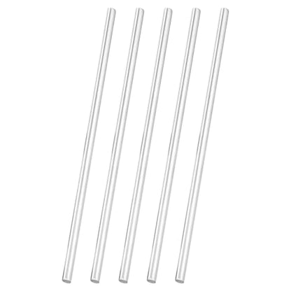uxcell 5pcs 304 Stainless Steel Round Rods, 1/8" Dia x 4" Length Stainless Steel Metal Solid Shaft Rod Bar for Industry Use Metal Working Hobbies DIY Craft, Silver - size: 1/8" Dia x 4" Length