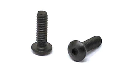 iexcell 100 Pcs #4-40 x 3/8" Alloy Steel 10.9 Grade Hex Socket Button Head Cap Screws Bolts Kit, Black Oxide Finish - size: #4-40 x 3/8"