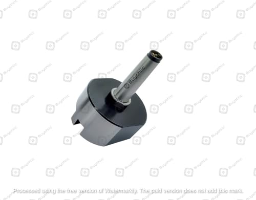 Buyohlic 3" Fly Cutter for Milling & Lathe Machine (MT2-Drawbar (M10x1.5) with Indexable Tool Bit) - size: MT2-Drawbar (M10x1.5)With Indexable Tool Bit