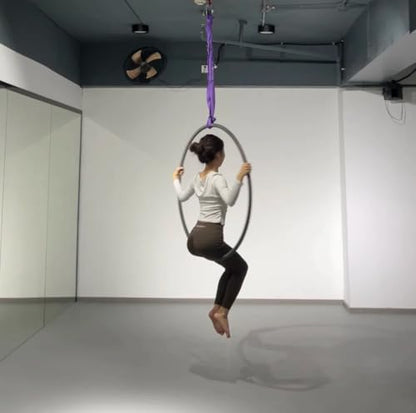 Purple Spanset Endless 10 Feet Round Sling Heavy Duty Polyester Lifting Sling, 5,300 Lbs Vertical Capacity, 4,240 Lbs Choker, 10,600 Lbs Basket - color: Purple, size: 10FT