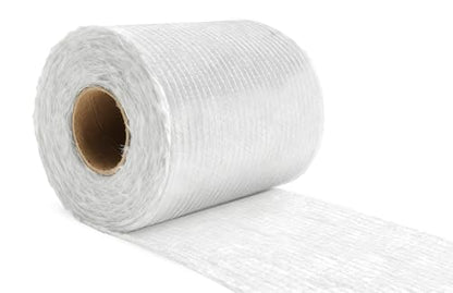 1708 Biaxial Fiberglass Cloth Tape 5" x 10 Yards (30 ft) | 17 oz Biaxial + 0.75 oz Mat | for Marine & Auto Repair, Seams, High-Strength Reinforcement - size: 5“ x 30ft