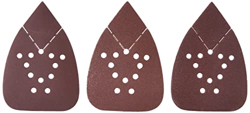 BLACK+DECKER BDAMX-5 Mouse Assorted Sandpaper, 5-Pack - style: 5-pack