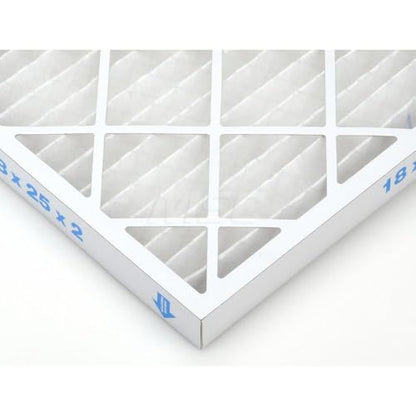 Pro - Source 18x25x2 Pleated Air Filter Wire-Backed Pleated MERV 8 Synthetic Paperboard Frame 500 FPM 1175 CFM Use with Any Unit