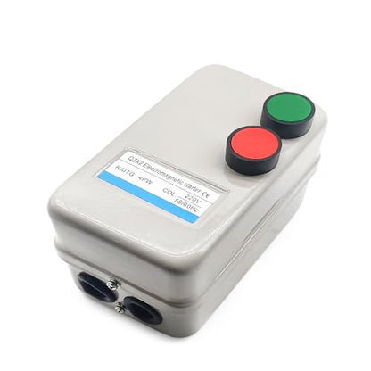 Magnetic Electric Motor Starter 220V 4KW 5.5HP 3 or Single Phase