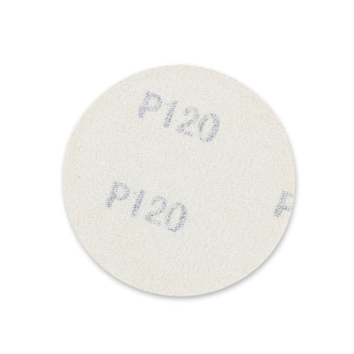 BHA 3" Gold Hook & Loop Sanding Discs for DA Sander, 120 Grit - 50 Pack - style: 120 Grit