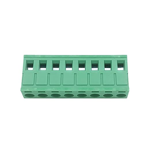 10Pcs 8-Pin 5.08mm Pluggable PCB Terminal Block Adapters - size: 10pcs 8P 5.08mm